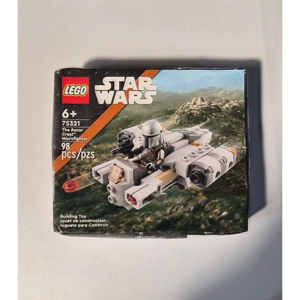 LEGO Star Wars Microfighter Razor Crest 75321 New Factory Sealed Damaged Box